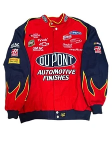 Giacca Chase Authentics Jeff Gordon #24 Nascar XL Drivers Line Dupont Racing Nuova con etichette - Foto 1 di 10