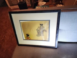 Mickey's Christmas Carol Original Hand Painting Movie Film Cel Walt Disney 1983 - Picture 1 of 15