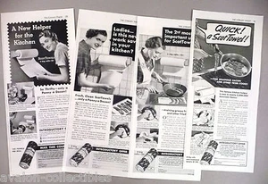 Toalla de papel Scott anuncio impreso - 1936 ~ lote de 4 diferentes anuncios ~ introducción del producto - Imagen 1 de 3