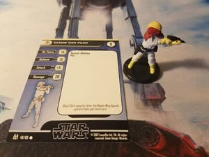 Star Wars Miniatures Force Unleashed 49 Cloud Car Pilot - Picture 1 of 1