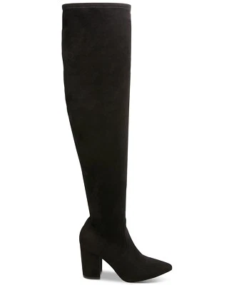 Botas por encima de la rodilla Steve Madden Rational talla 11 color negro sobre negro  Foto 1 de 4
