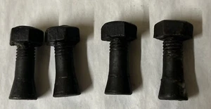 Antigua máquina de coser cantante antigua piezas de base de hierro fundido hardware tuerca de perno - Imagen 1 de 4