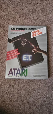 SEALED E.T. Phone Home for Atari 400 800 XL XE -- Computer   - Image 1 of 4