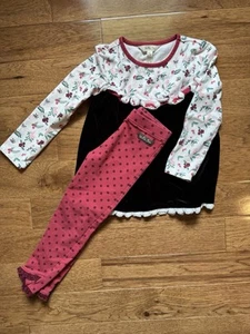 Matilda Jane Girls 4 Christmas Outfit - Picture 1 of 3