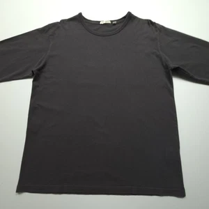 Niko And Mens Shirt Large Gray Basic Long Sleeve USA Cotton Casual Leisure Tee L - Picture 1 of 20