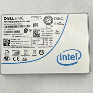 Intel P4510 2TB DELL SSD U.2 2.5" PCIE NVME Solid State Drive SSDPE2KX020T8T - Picture 1 of 1