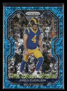 2020 Panini Prizm #279 Greg Zuerlein Prizm No Huddle Blue #/79 - Picture 1 of 2