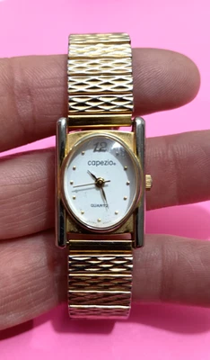 Винтажные наручные часы Capezio 6,5 дюйма стрейч ширина ремешка 5/8 дюйма - Изображение 1 из 4