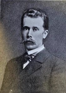 1908 Vintage Magazine Illustration Per August Leonard Hallström Swedish Author - Picture 1 of 2