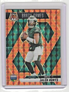 2025 Panini Mosaic Football Jalen Hurts #267 Orange Prizm /199 SP Eagles - Picture 1 of 2