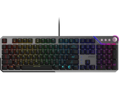 MSI Strike 600 RGB Mechanical Gaming Keyboard - Silent Switches - Image 1 of 4