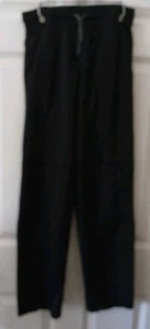 Cat And Jack Boys Black Track Pants Straight Jogger Athletic L 12/14 Boys Youth - Picture 1 of 4