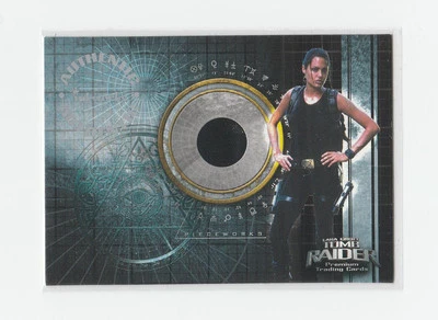 ANGELINA JOLIE 2001 Inkworks Lara Croft Tomb Raider PIECEWORKS JACKET PW-1 - Image 1 of 3