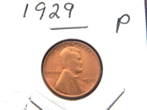 Lincoln Penny 1929 (P) - Imagen 1 de 2