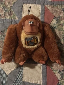 Vintage 1982 Etone Donkey Kong 7" Stuffed Beanbag Plush Toy Figure Nintendo - Picture 1 of 9