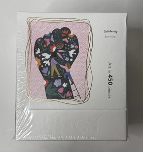 Jiggy Puzzle 450 Piece Titled Solidarity Art Colorful Unity 2024 Bea Muller New - Picture 1 of 6