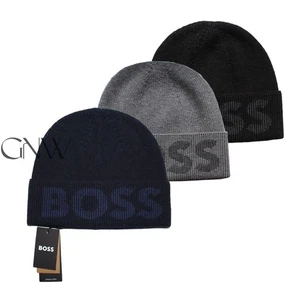 BOSS GORRO DE PUNTO PARA HOMBRE/SOMBRERO CALAVERA SOMBRERO LAMICHETTO Antes £49 - Imagen 1 de 13