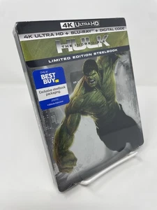 Incredible Hulk 4K UHD Blu-ray Steelbook, Best Buy Exclusive, OOP RARE NEW - Imagen 1 de 6