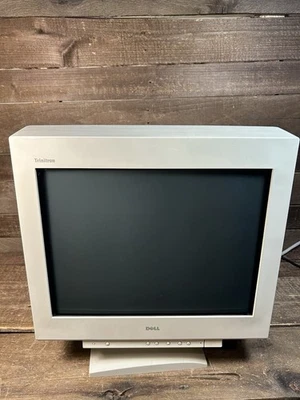 Monitor CRT para juegos Dell UltraScan P991 Trinitron PC - probado funcionando Foto 1 de 4