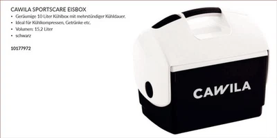 Cawila Kühlbox 10L Eisbox Kühlung Sanitäter Ice Fußball Sportscare Schule Verein
