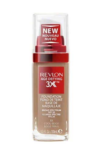 Revlon Age Defying 3X Foundation - 55 Cool Beige - image 1 of 1