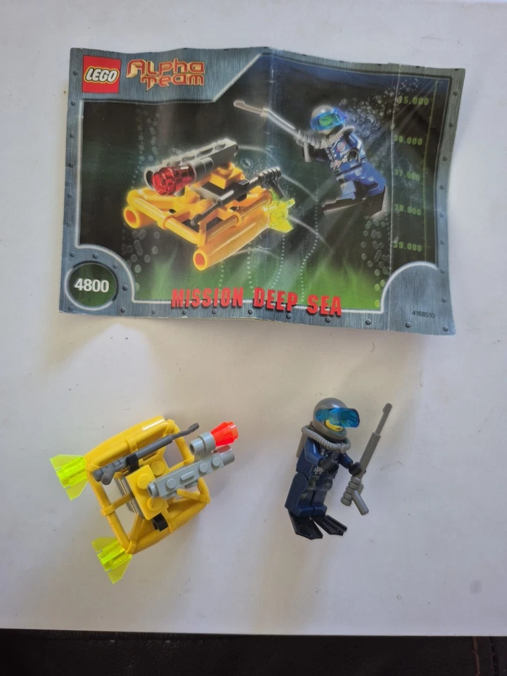LEGO Alpha Team 4800 Jet Sub - Complete with Instructions - 2002 - Image 1 of 1