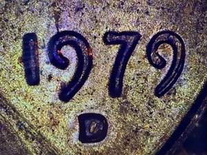 1979 D Penny DDO & DDR - Picture 1 of 4