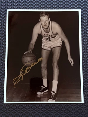 Clyde Lovellette Signed Autograph 8x10 Photo Celtics - Image 1 of 2