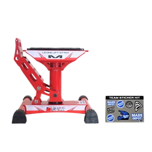 Matrix Concepts Motocross LS-ONE Motorcycle MX Lift LS1 Stand Red - Bild 1 von 7