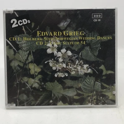 Edvard Grieg 2CD Set Holberg Suite Norwegian Wedding Dances Lyric Suite New - Image 1 of 2
