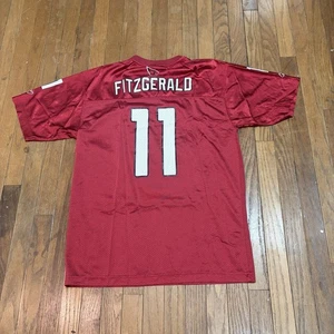 Arizona Cardinals Larry Fitzgerald #11 NFL Reebok rot Trikot Jugend Gr. XL  - Bild 1 von 6