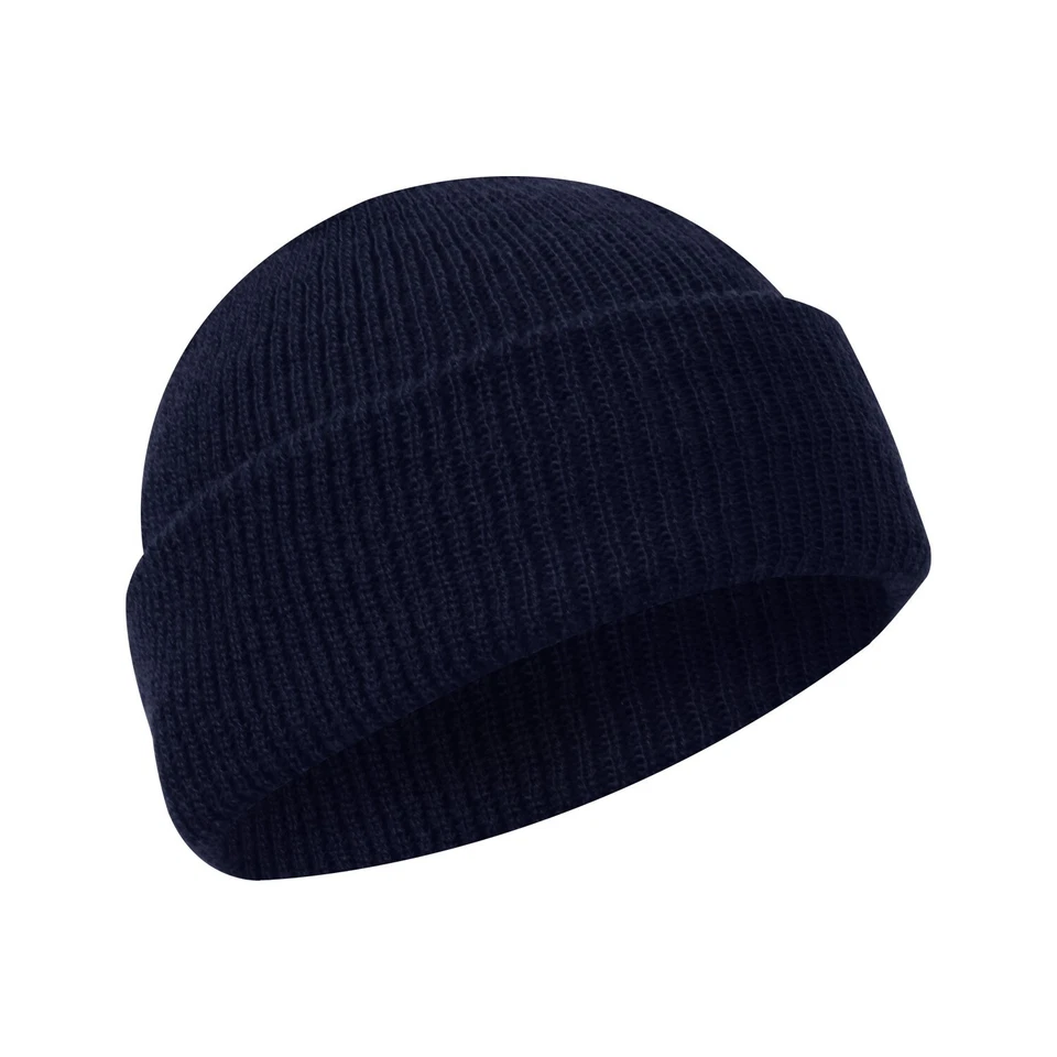 Rothco U.S.N Wool Watch Cap - 8493 (Navy Blue)