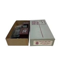 Limited Edition HO Scale Santa Fe 40' Div. 6 MCR, NMRA AAR Boxcar Super Chef Cal - Picture 1 of 6