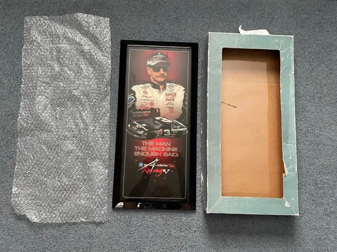 Nascar #3 DALE EARNHARDT "the man the machine enough said" Wall  Clock Cover