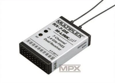 Multiplex / Hitec RC Empfänger RX7DR MLINK 2,4 GHz / 55811 - Bild 1 von 2