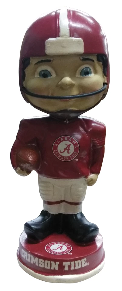Alabama Crimson Tide Vintage Clásico Fútbol Bobblehead NCAA College Foto 1 de 1