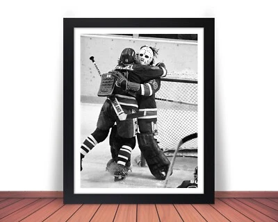 Framed JIM CRAIG Photo Picture 1980 TEAM USA Gold Medal vs Finland 8x10 11x14 W9 - Image 1 of 4