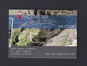 SWITZERLAND , SCHWEIZ 2007 Pro Patria Booklet Carnet Complete MNH Postfrisch - Imagen 1 de 3