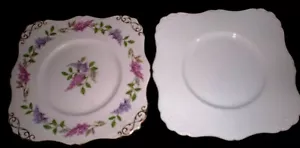 VINTAGE TUSCAN "LILIC TIME" LARGE CAKE PLATES : SUMMER CREAM TEAS! (11) - Picture 1 of 3