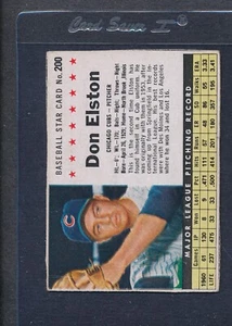 1961 Post Cereal #200 Don Elston Cubs VG/EX *1490 - Picture 1 of 1