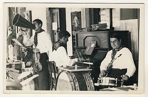 Ticino LUGANO Orchestra Tipica Ticinese MARRACCINI Tessin * Foto-AK um 1950 - Foto 1 di 1