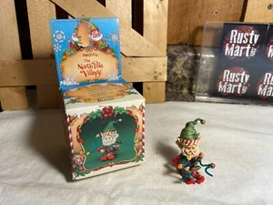 Vintage 1986 Enesco ~ The North Pole Village ~ Beamer - Imagen 1 de 8