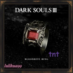 Dark Souls Bloodbite Ring Spiel Cosplay Ring Schmuck  - Bild 1 von 6