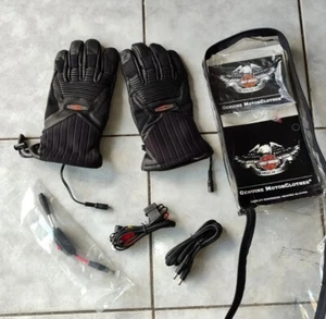 Harley-Davidson 98323-09VM Men's Electric Heating Gloves Size XL New - Picture 1 of 8