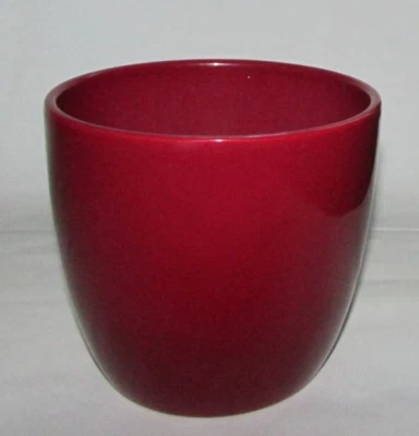 Übertopf Blumentopf Bordeaux Keramik - Bild 1 von 3