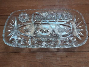 EAPC Anchor Hocking Star Of David Serving Dish, Relish, Appetizers - Picture 1 of 3