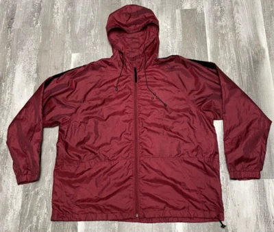 Catalina De Colección Cortavientos Cremallera Capucha Sudadera Roja Yate Chaqueta de Vela Para Mujer Foto 1 de 4