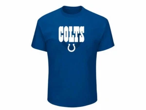 Indianapolis Colts Para hombres NFL Majestic Pick Six Camiseta Negra XL NUEVA CON ETIQUETAS - Imagen 1 de 1