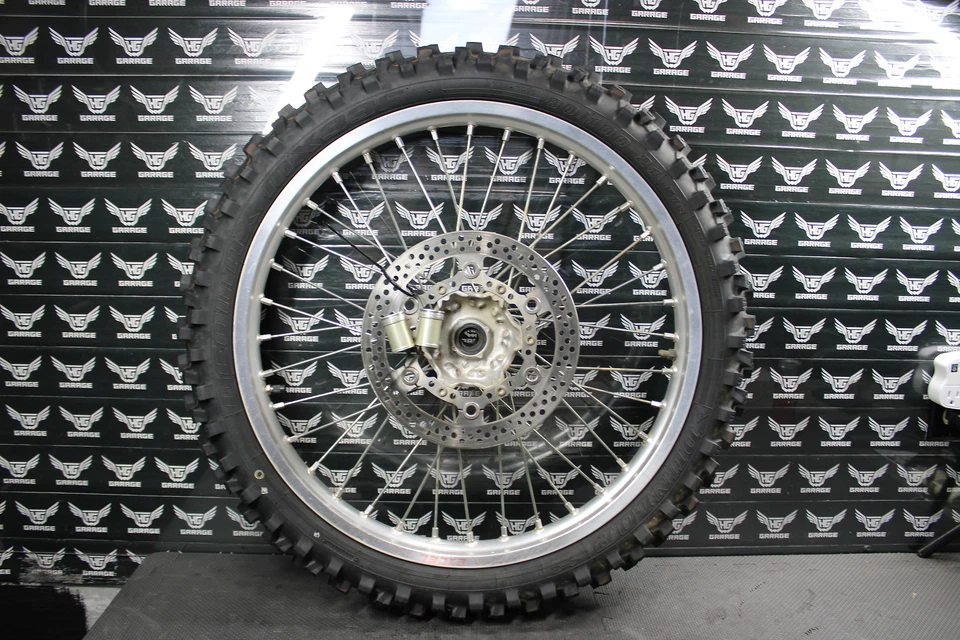 2004 SUZUKI RM250 OEM EXCEL 21" FRONT WHEEL RIM HUB 54111-36E00 55311-28C01 - Image 1 of 4