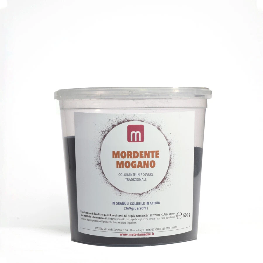 MORDENTE MOGANO NATURALE Gr 500 legno granuli alta solubilità acqua  - Immagine 1 di 1